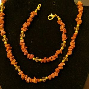 Necklace and bracelet